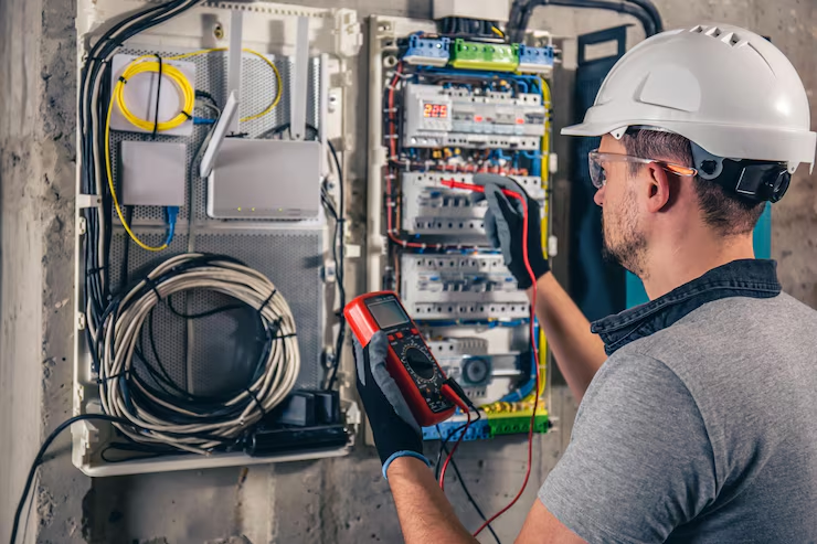 Electrical contracting installation